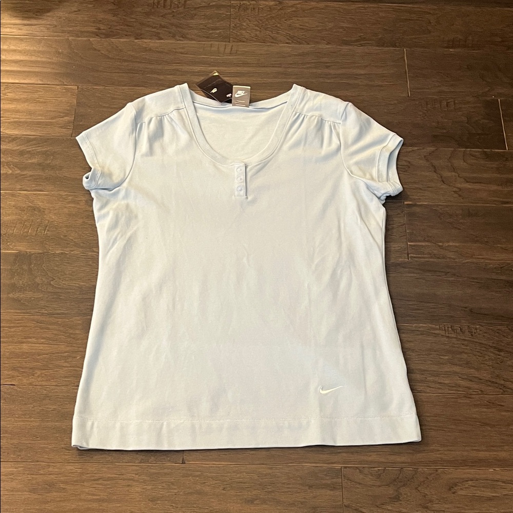 Nike Medium Weight T Shirt Short Sleeve new blue Women’s Size XXL 20-22